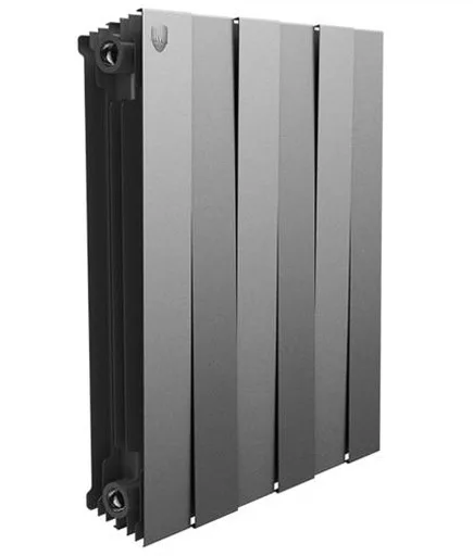 Биметалл радиатор    Royal Thermo PianoForte 500  Silver Satin      Италия