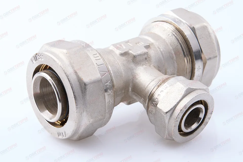 Тройник обжимной Valtec 32*20*32 (5уп/15ящ)