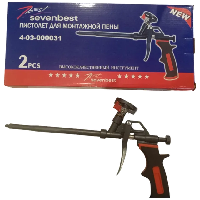 Пистолет для пены SD-030В тефлоновый Sevenbest  (2/40) арт 4-03-000031