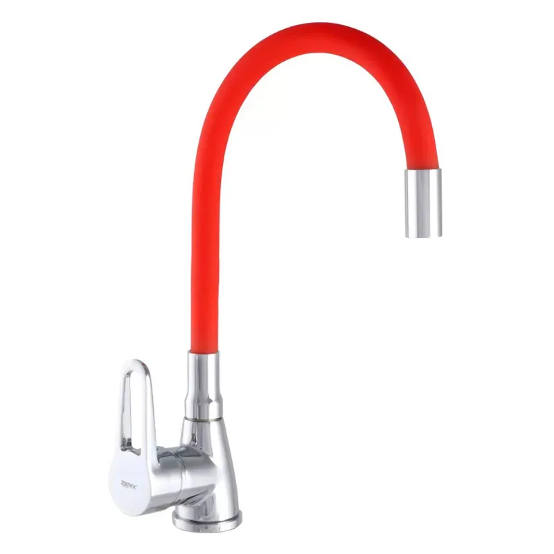 Смеситель д/кухни REFLECTOR ZERIX SOP7 045 Ø40 RED ГАЙКА (10 шт/ящ)