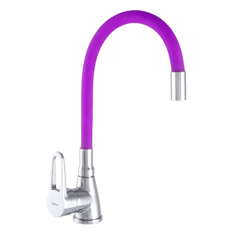 Смеситель д/кухни REFLECTOR ZERIX SOP7 045 Ø40 PURPLE ГАЙКА (10 шт/ящ)