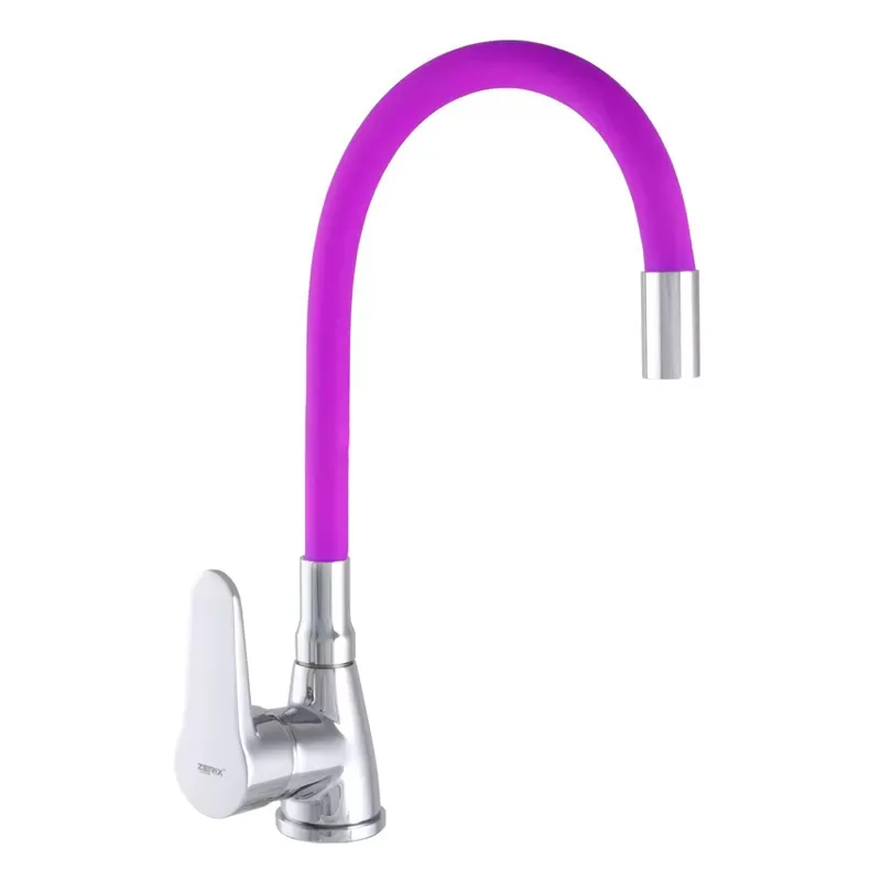 Смеситель д/кухни REFLECTOR ZERIX SOP7 146 PURPLE Ø40 ГАЙКА (10 шт/ящ)