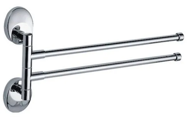 Полотенцедержатель поворотный (2 планки)  ZERIX LR3312 (Z3322) (40 шт/ящ)