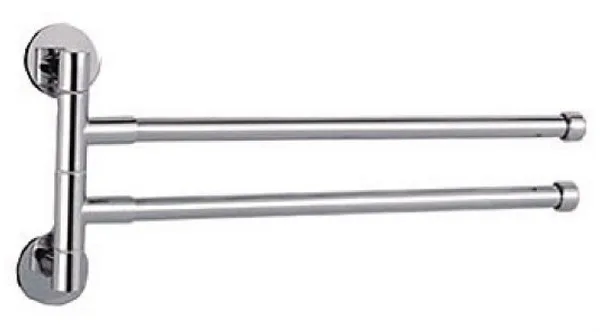 Полотенцедержатель поворотный (2 планки)  Z44-2  ZERIX LR112   (40 шт/ящ)