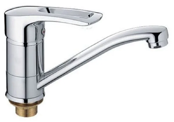 Смеситель д/кухни MIXXUS HANSBERG 555 Ø40 15 см на ГАЙКЕ (10 шт/ящ)