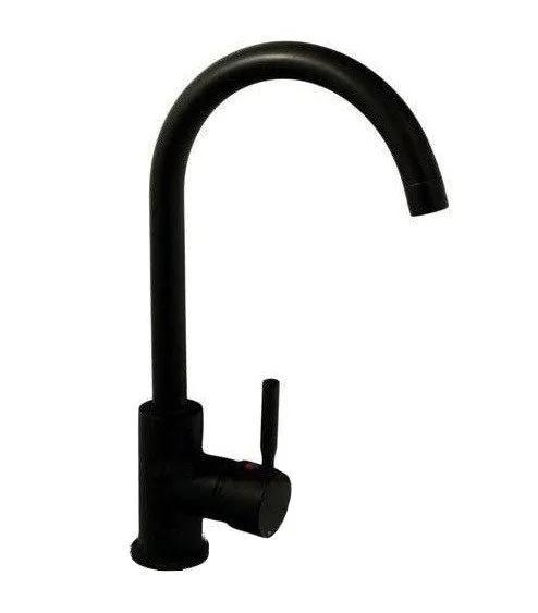 Смеситель д/кухни MIXXUS PREMIUM HANS 011  BLACK Ø35 (8  шт/ящ)