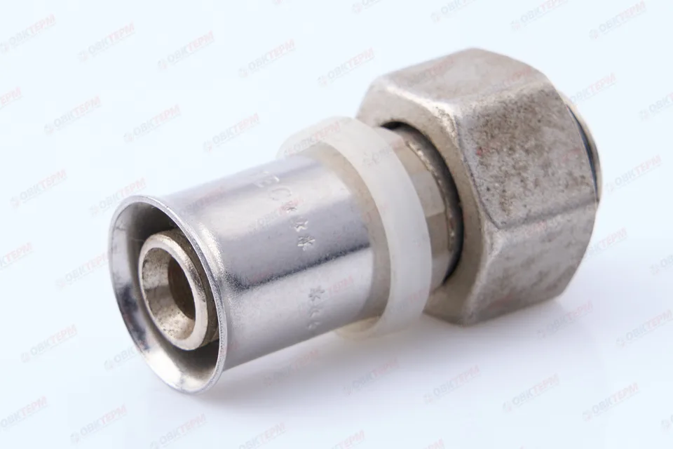 Евроконус  пресс для м/п трубы 16 (2,0) * 1/2"  Valtec        (10уп/260ящ)