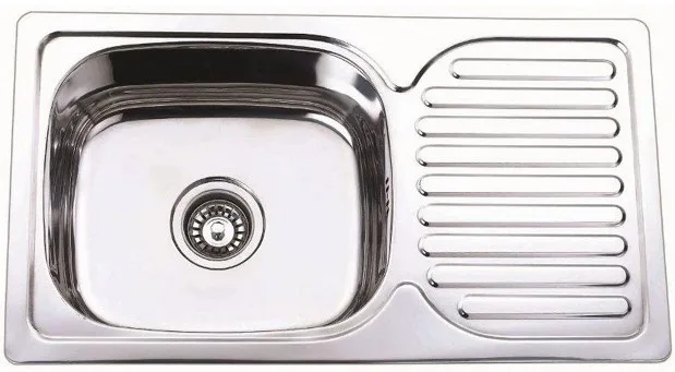 ZERIX мойка Z7642-08-180D (decor) ВРЕЗНАЯ /сифон (10шт/ящ)