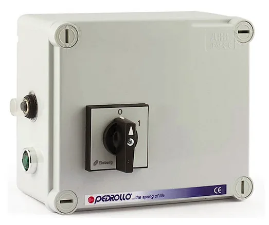 Пульт управления насосом  QEM 050 Pedrollo 0.37Квт/1ф