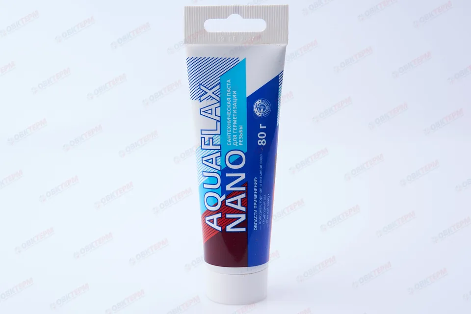 Паста сантехническая Aquaflax nano,   80 г.