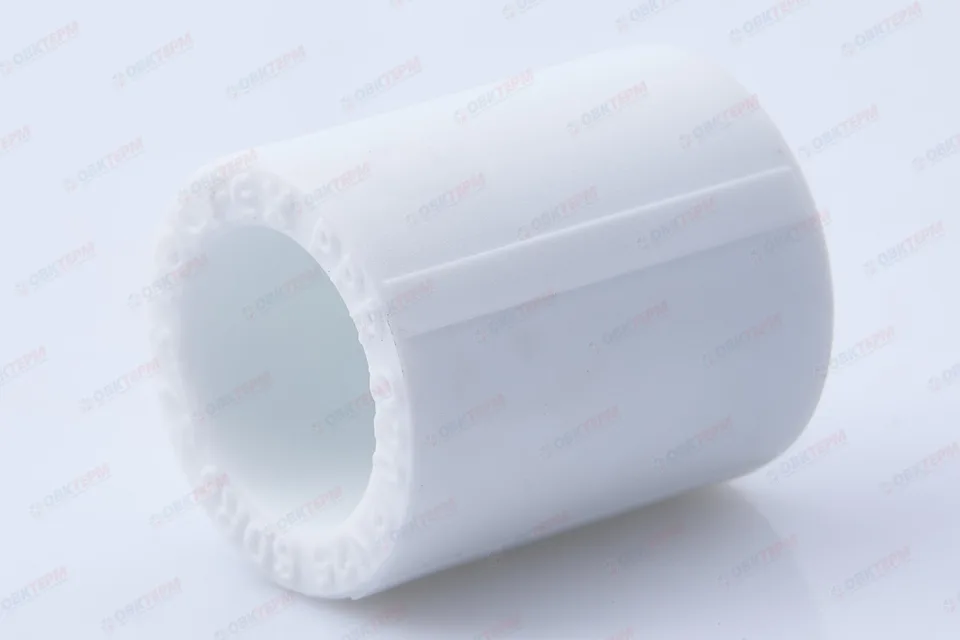 Муфта  20      (VALFEX)  белый  (500/125)