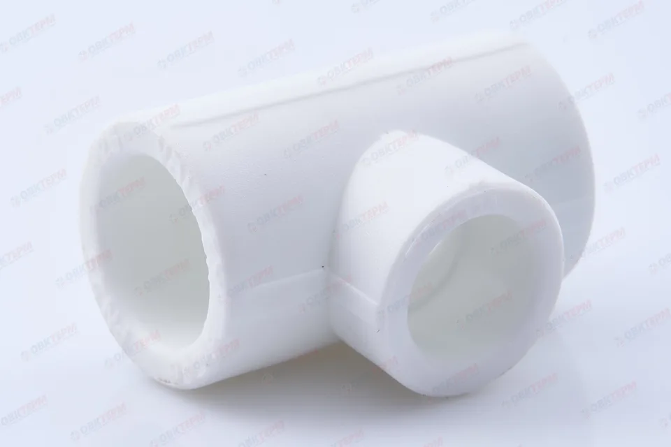 Тройник  25*20*25      (VALFEX)  белый  (200/40)