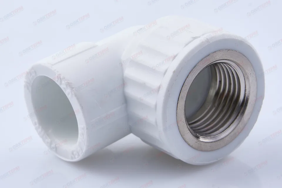 Угол с МРВ  20 * 1/2"      (VALFEX)  белый  (125/25)