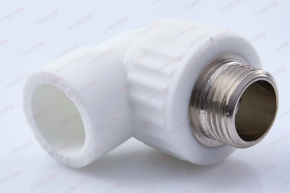 Угол с МРН  20 * 1/2"      (VALFEX)  белый  (125/25)