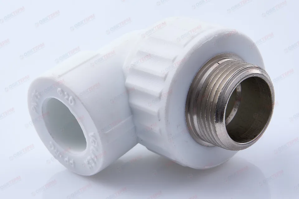 Угол с МРН  20 * 3/4"      (VALFEX)  белый  (75/15)
