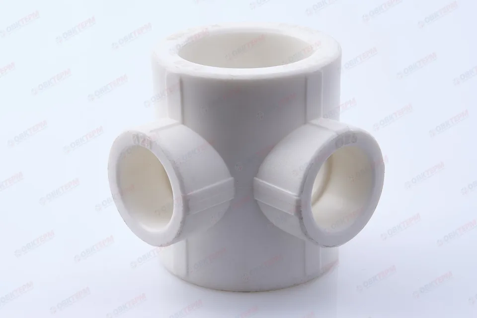 Крестовина двух плоск-я 40*25*25*40 (VALFEX) белый (60/15)
