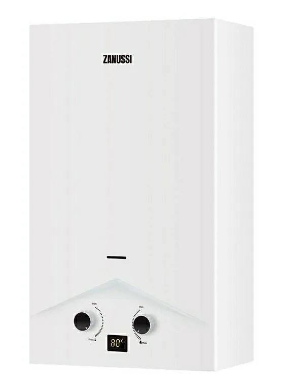 Колонка газовая ZANUSSI GWH 10 Rivo (белая) (10л/20кВт)