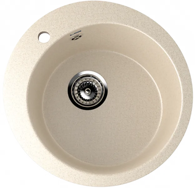 Мойка круглая Ulgran U - 405 - 328 (бежевый) 495мм