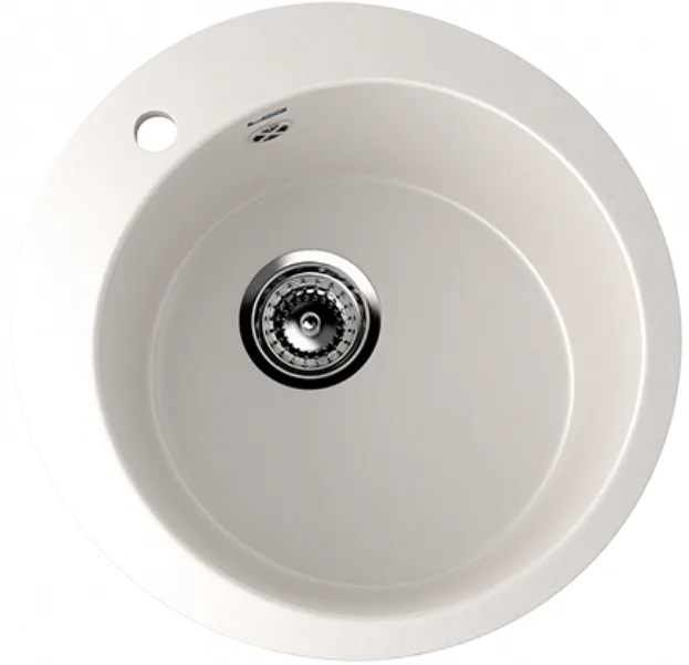 Мойка круглая Ulgran U - 405 - 331 (белый) 495мм
