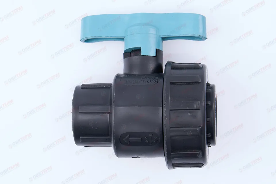 Кран шаровый 1/2"в * 3/4"в (разборные) ПНД ИТАЛ (168/14шт)