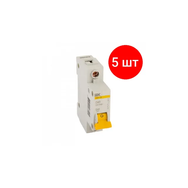Авт. выкл. ВА47-29 1Р 40А 4,5 кА х-ка С iEK