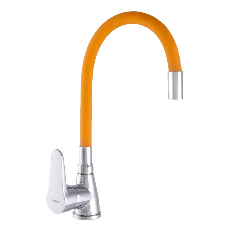 Смеситель д/кухни REFLECTOR ZERIX SOP7 146 ORANGE Ø40 ГАЙКА (10 шт/ящ)
