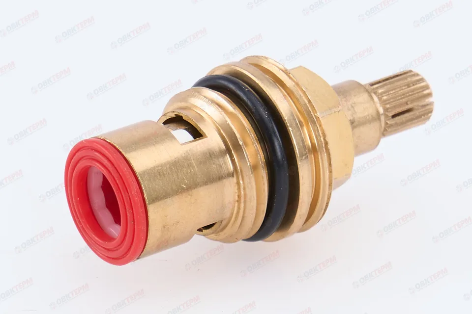 Кран-букса - EUROPRODUCT керамика турция 20 шлицов с прорезями короткий шток 1/2" (300 шт/ящ)