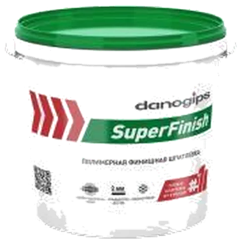 DANOGIPS шпатлевка гот. финишная SuperFinish (17 л) (28кг) (33шт/пал)
