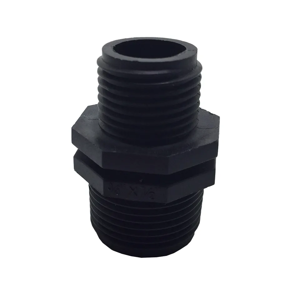 Адаптер-ниппель с наружной  резьбой    1/2"       1032  (резьба 3/4")  Aquapulse   (25шт)