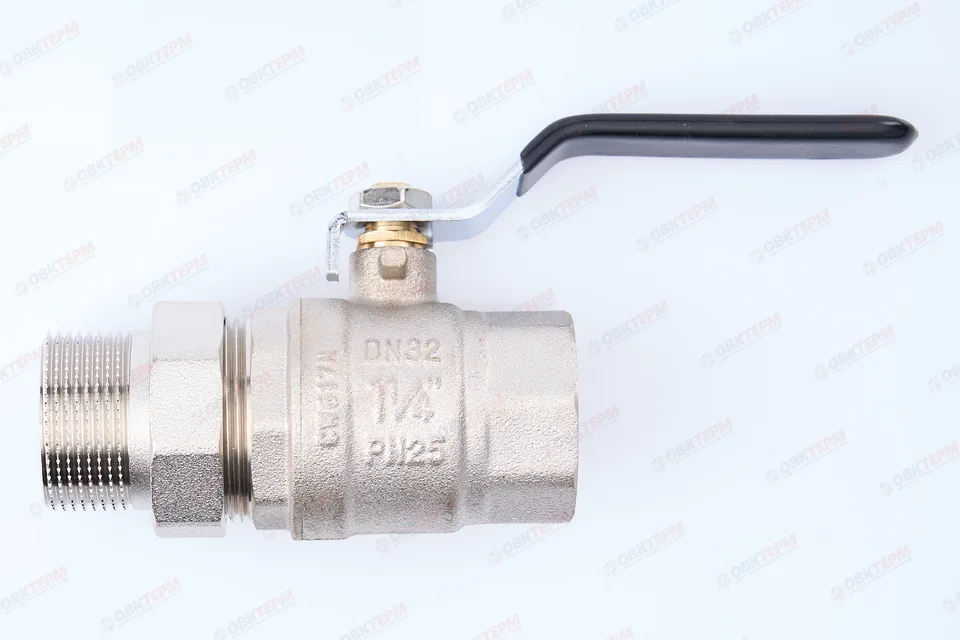Кран шаровый с американкой    TIM    1 1/4"   (3шт/12ящ)