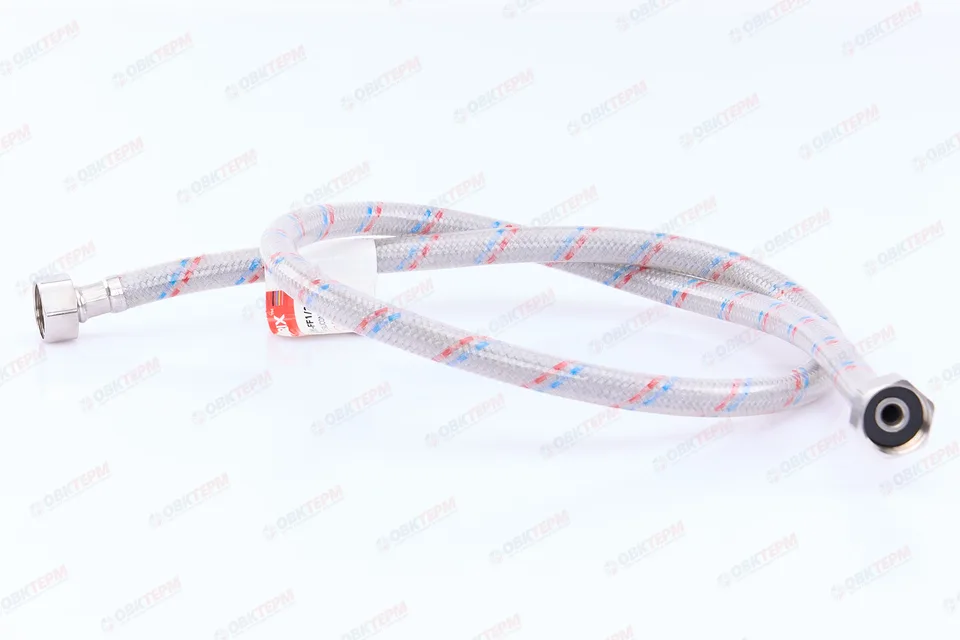 Шланг    1/2"х1/2" ВВ, в силикон.обмотке  100 см   ZERIX   (120шт/ящ)