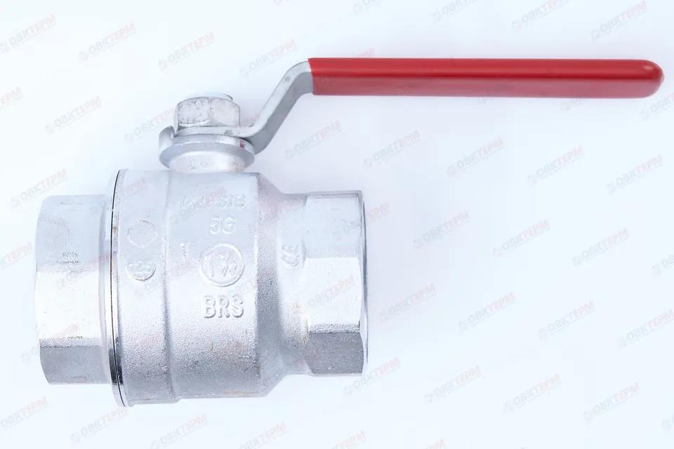 Кран шаровый  GIACOMINI   1 1/2" ВВ  ручка          (4 шт)