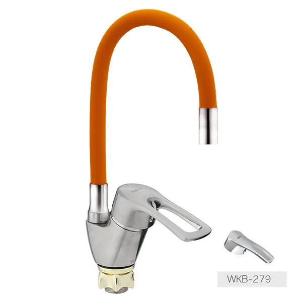 Смеситель д/кухни REFLECTOR ZERIX YUB 279 Ø40 ORANGE  (10 шт/ящ)