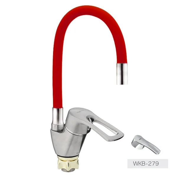 Смеситель д/кухни REFLECTOR ZERIX YUB 279 Ø40 RED  (10 шт/ящ)