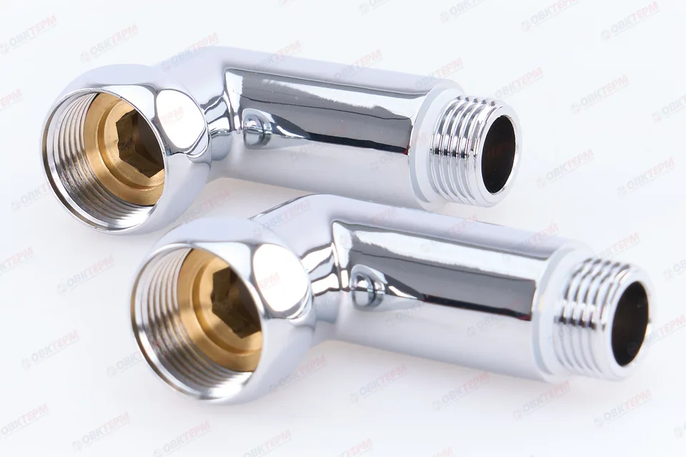 Угол для полотенцесушителя   3/4"-1/2" ВН (пара) TIM