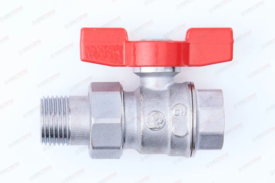 Кран шаровый с американкой  GIACOMINI     1/2"   бабочка