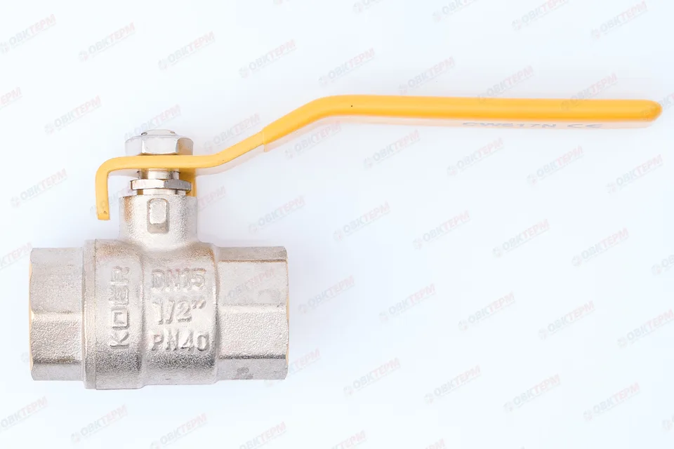 Кран шаровый    KOER/NOLF  ГАЗ     1/2" ВВ   ручка   усиленный  (80/20)