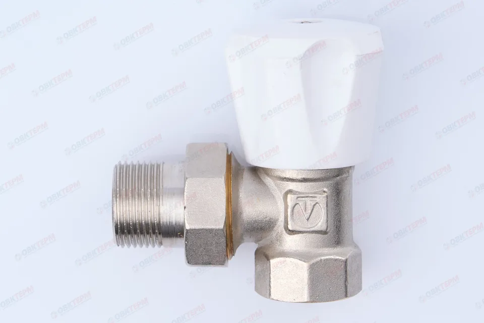Кран рад. Valtec Клапан ручной для радиатора угл.3/4" (компактный) (72ящ/6)