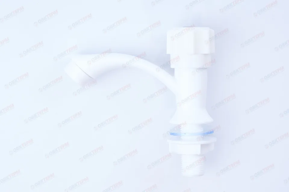 Смеситель моно PLAMIX Mono-001 White /ABS-пластик(140шт/ящ)