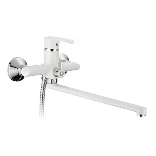 Смеситель д/ванны MIXXUS COLORADO 006 EURO WHITE (белый) Ø35 (10 шт/ящ)
