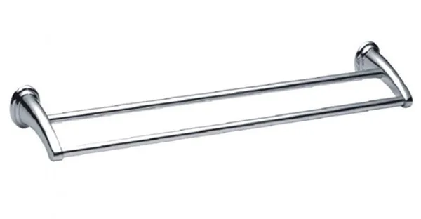 Полотенцедержатель двойной 600мм  ZERIX LR1509     (30 шт/ящ) Z 1524-2