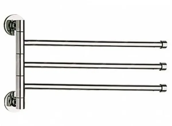 Полотенцедержатель поворотный (3 планки)  ZERIX LR113 (Z44-3)  (40 шт/ящ)