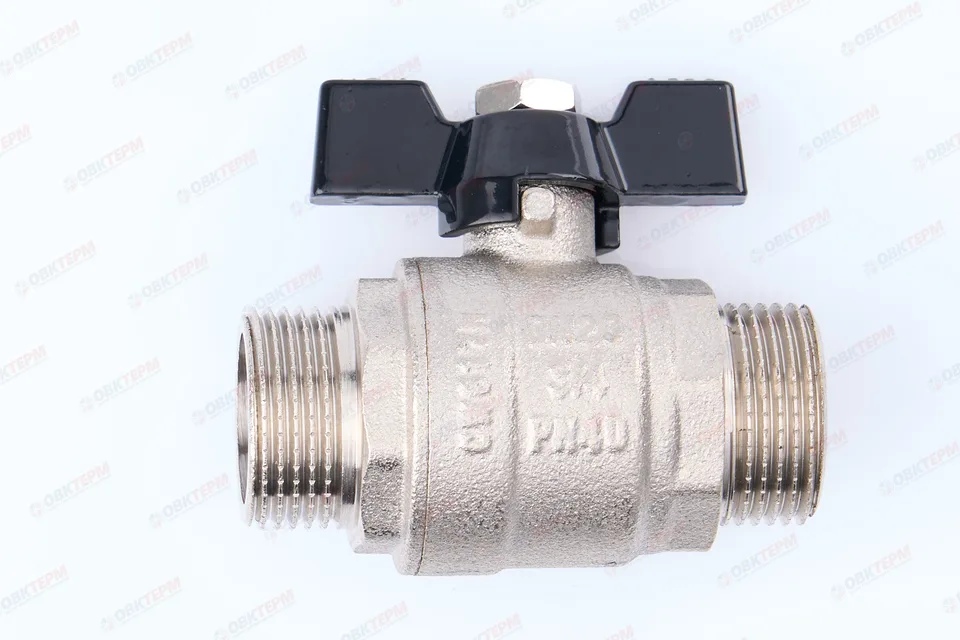 Кран шаровый     TIM      3/4" НН   бабочка   (12шт/48ящ)