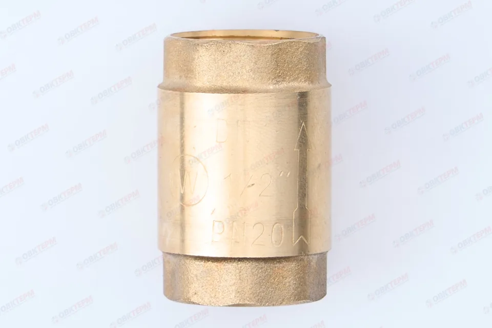 Клапан обратный  EURO    1/2"   (лат.шток)   (200/20)