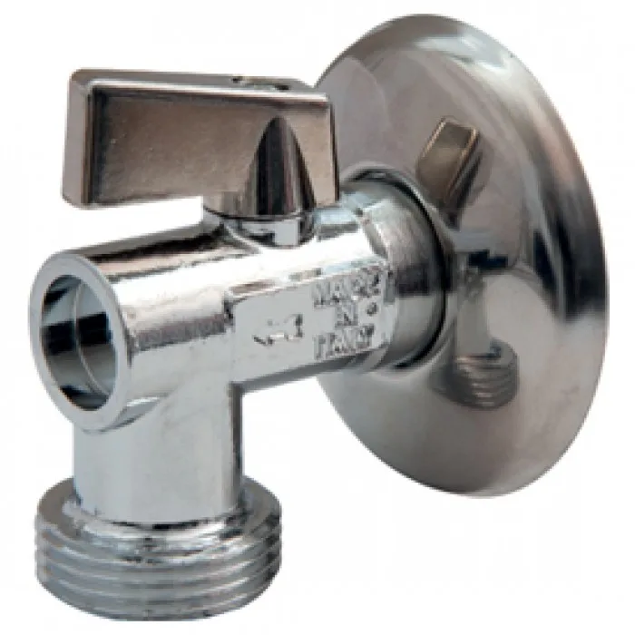 Кран для подкл. с/т приборов          GIACOMINI     1/2" - 3/4"  шаровый