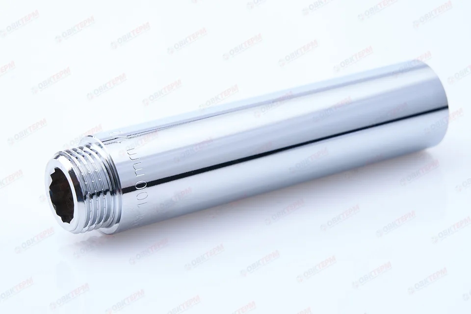 Удлинитель    1/2" ,100 мм   Хром   TIM   (10шт/70 ящ)