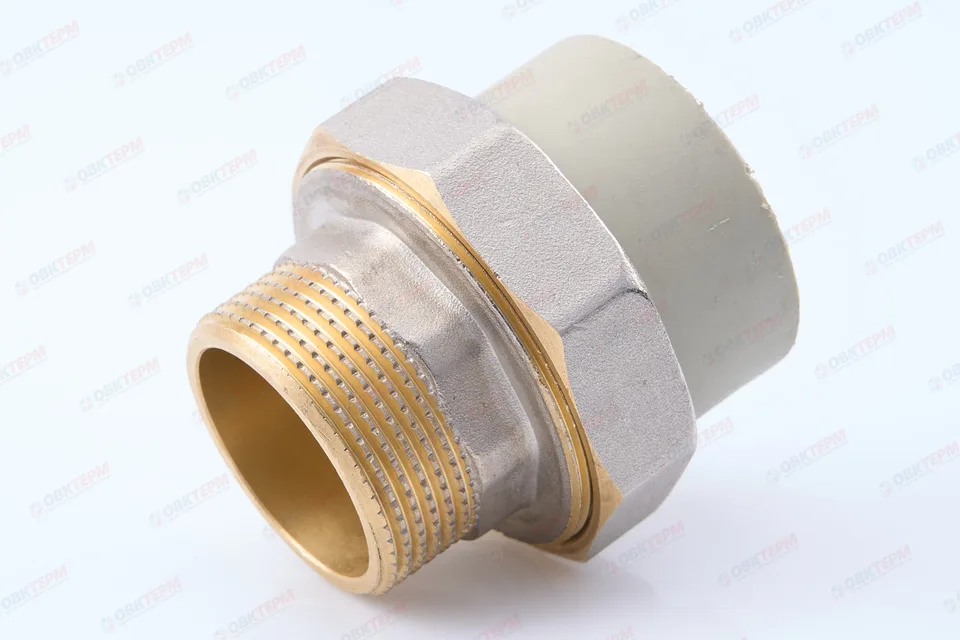 Разборное соединение  40 * 1 1/4" н        (VALFEX)  серый