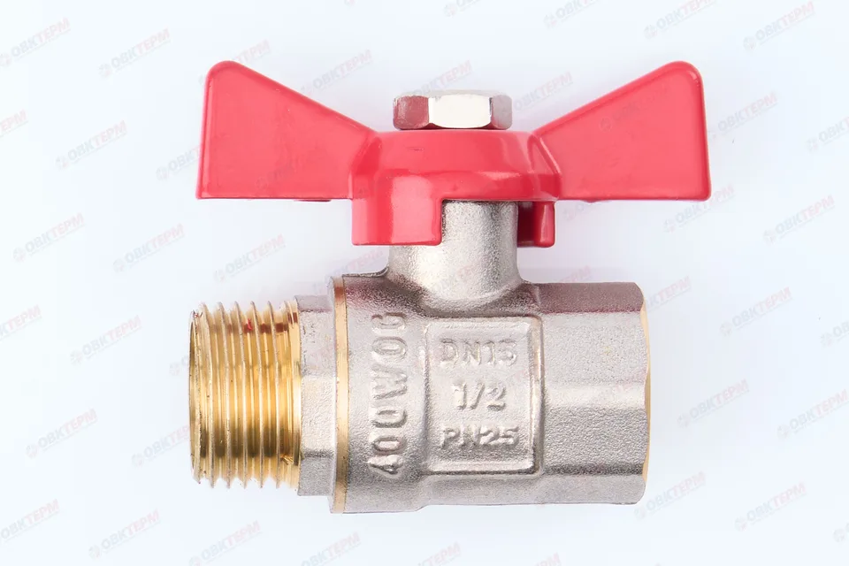 Кран шаровый     ТСМ      1/2" ВН   бабочка       (200/20)
