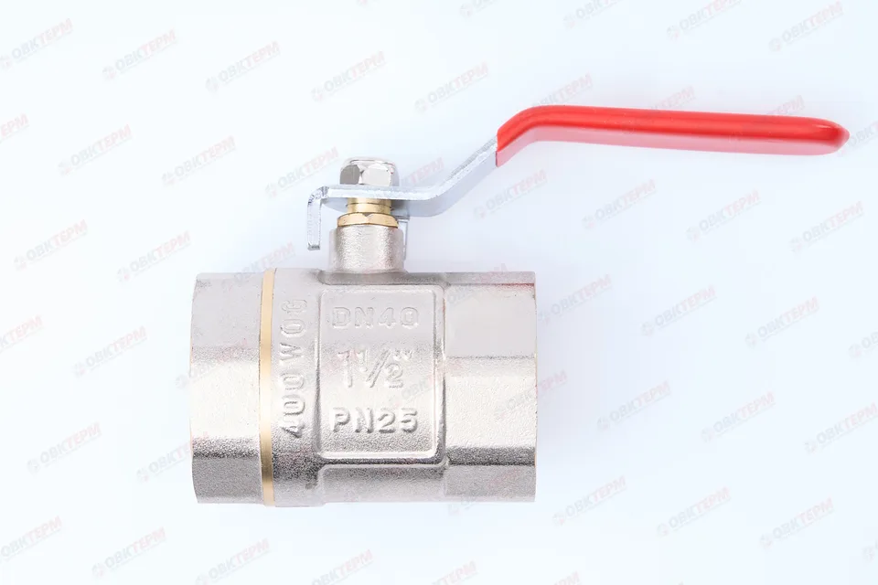 Кран шаровый ТСМ 1 1/2" ВВ ручка (40/4 шт)