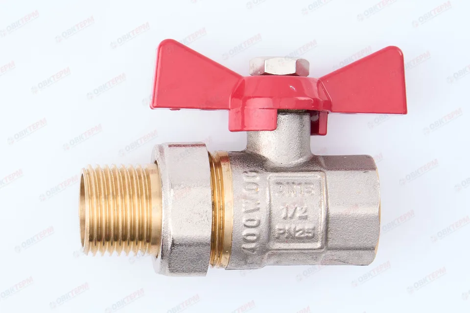 Кран шаровый с американкой    ТСМ   1/2"               (120/6 шт)